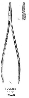 Needle Holder, Toennis